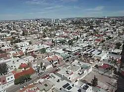 Vista panorámica de la capital desde el Cerro del Muerto.