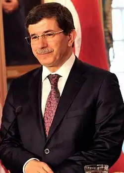 Turquía Turquía Ahmet Davutoğlu, primer ministro