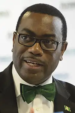 African Development Bank Akinwumi Adesina, Presidente