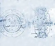 Primer diseño de un motor de rotor externo