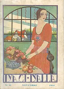 Portada de D'Ací i d'Allà (noviembre de 1921)