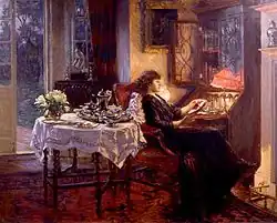 Albert Chevallier Taylor La hora tranquila
