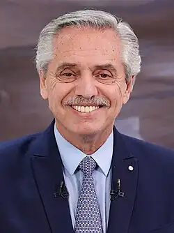 Alberto Fernández (2019-2023) 2 de abril de 1959 (66 años)