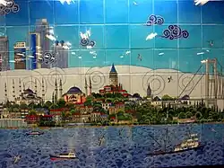 Vista de Estambul Desde el Mar de Mármara (fragmento, 2013)