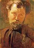 Autorretrato (1899) de Alphonse Mucha
