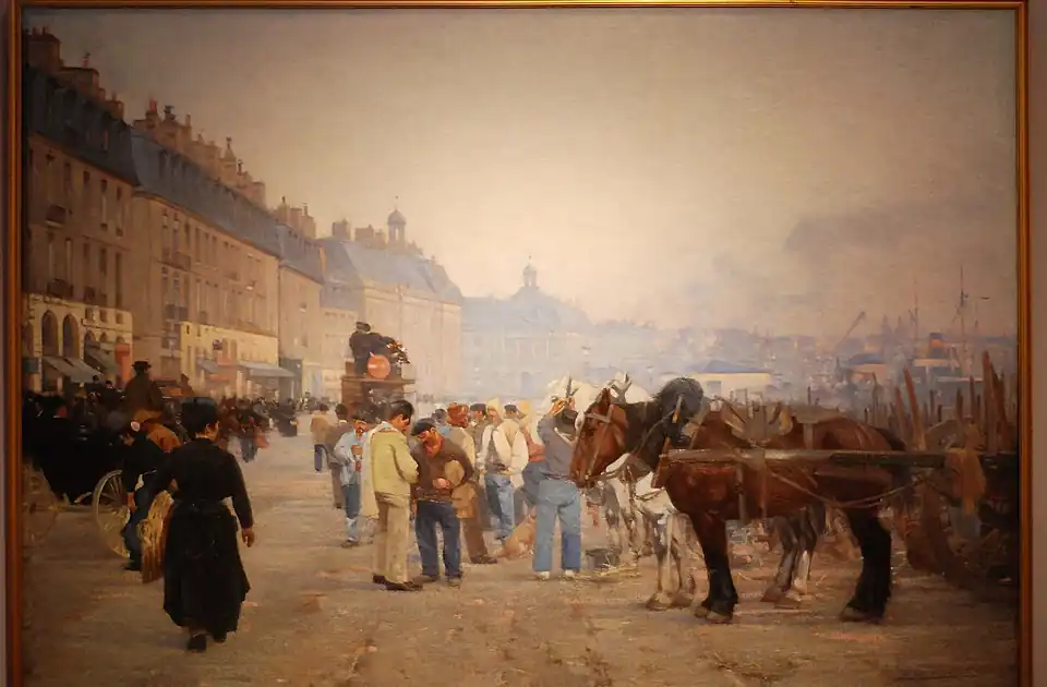 Muelles de Burdeos, por la mañana (1895)