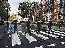 Paso de cebra en Londres