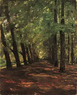 Max Liebermann, Overveen, Holanda, c. 1895. Gesellschaft Kruppsche Gemäldesammlung, Essen.
