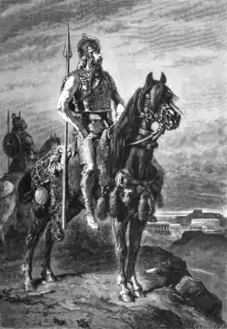 Caballero galo (ilustración para François Guizot).