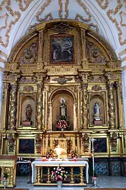 Altar Mayor de la iglesia (siglo XVII)