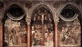 Frescos de la Capilla de San Giacomo en la basílica de San Antonio, obra de Altichiero da Zevio y Jacopo Avanzi