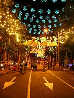 Alumbrados en la AV. La Playa