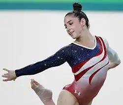 Aly Raisman en 2016.
