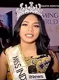 Miss Indonesia 2018 Alya Nurshabrina Samadikun, de Java Occidental