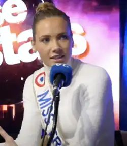 Miss Normandía 2020 y Miss Francia 2021 Amandine Petit