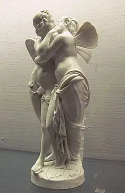 Amor y Psyche (1791), de Johann Gottfried Schadow