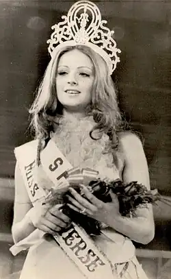 Miss Universo 1974 Amparo Muñoz, España España.