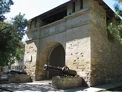 Puerta rusa, parte de la fortaleza otomana.