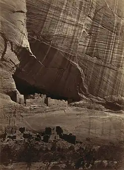 Ruinas de White House, Monumento Nacional Canyon de Chelly, 1873