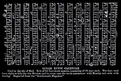 Calendario rúnico estonio