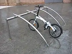 Anclaje para bicicletas.