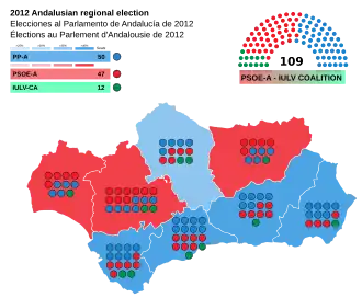 Elecciones al Parlamento de Andalucía de 2012