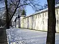 El monasterio fortificado; solía proteger los accesos a Moscú desde el sur.