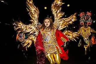 Ángel de Diablada en el Carnaval de Oruro