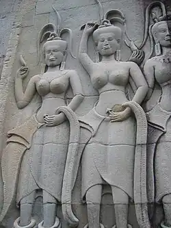 Relieve de Angkor Wat.