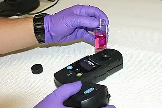 Colorímetro portátil