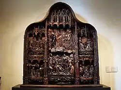 Retablo de la capilla del Santo Cristo del convento de San Francisco de Valladolid, ca. 1515.
