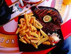 Pescado del lago Kivu