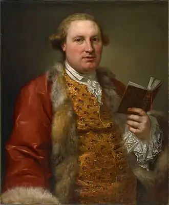 Archibald Menzies, 1763 óleo sobre tela, 76 × 63 cm, Fogg Art Museum, Cambridge[1]​