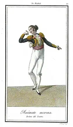 El bolero de teatro.