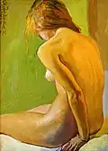 Desnudo de espalda, 1970, colección privada