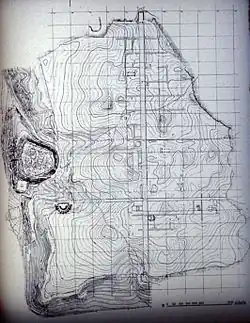 Mapa de contornos de Apamea