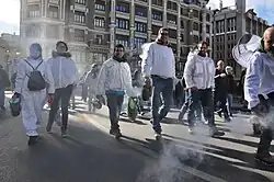 Los apicultores, último sector en incorporarse a las protestas agrícolas y ganaderas.