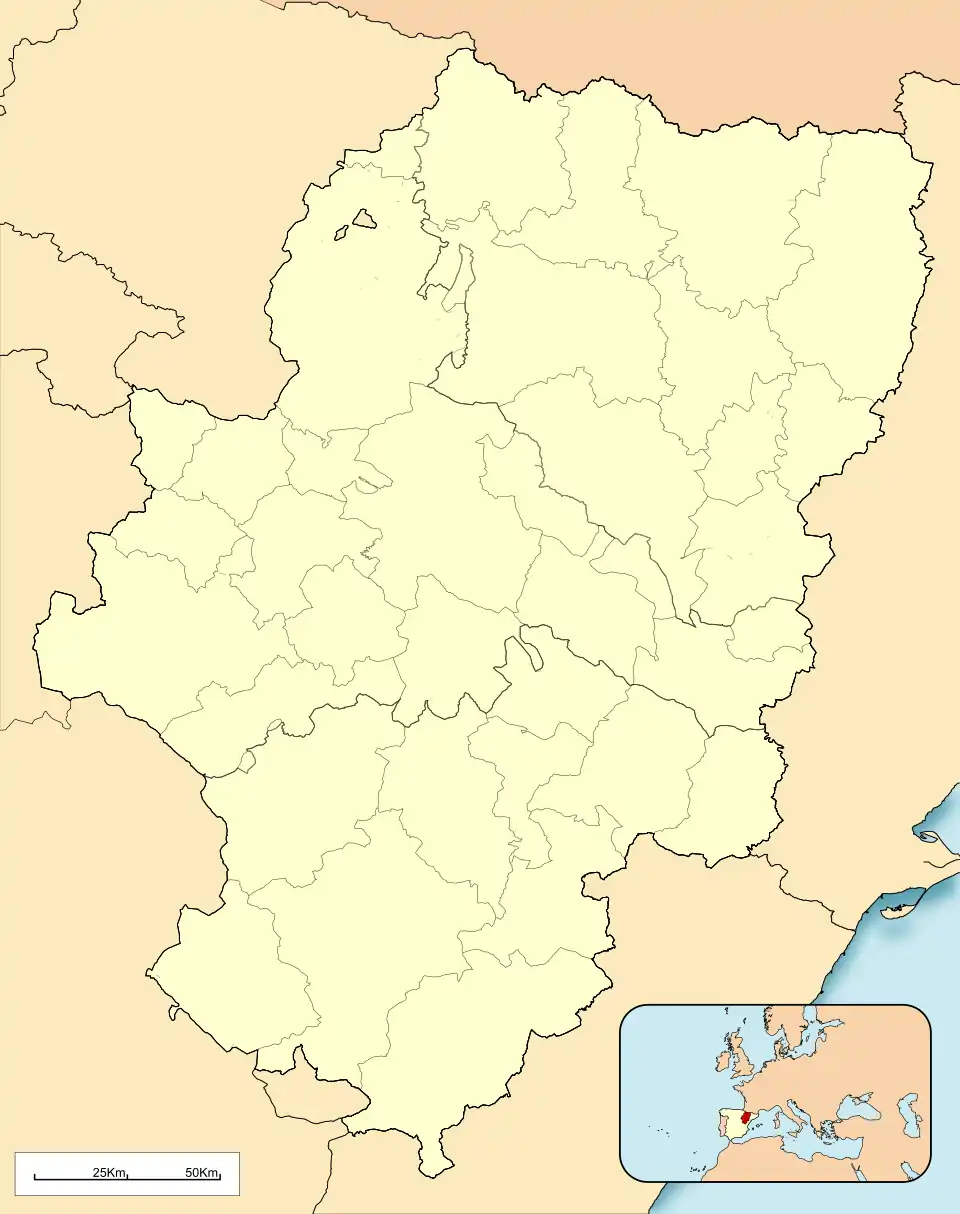 Senegüé ubicada en Aragón