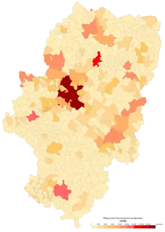 Población por municipio (2018)