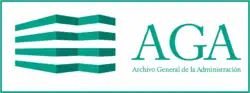 Logotipo del Archivo General de la Administración