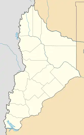 Varvarco ubicada en Provincia del Neuquén