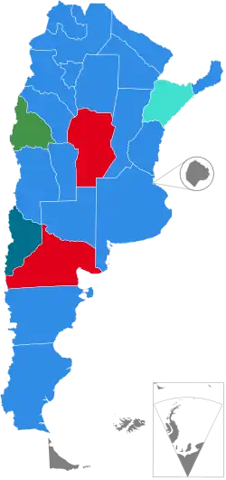 Elecciones provinciales de Argentina de 1987