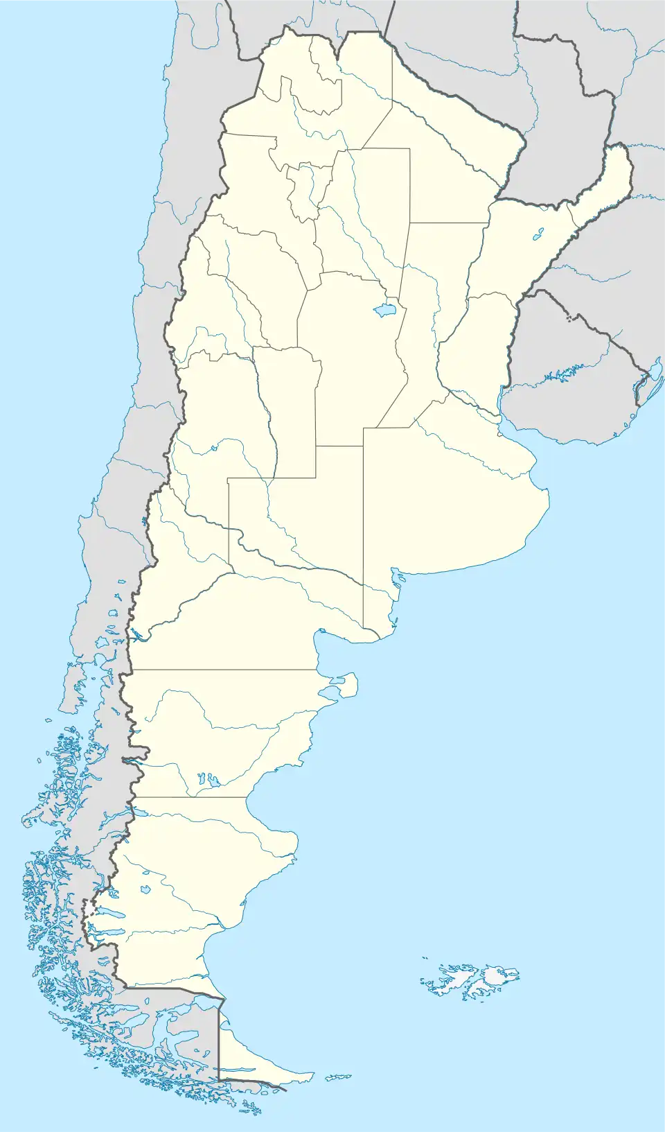 Ushuaia ubicada en Argentina