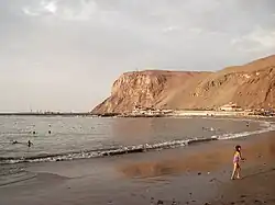Morro de Arica, ubicado en la ciudad homónima