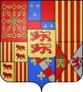 Armoiries de la dinastía Navarra-Albret.