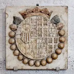 Escudo de armas de René de Anjou, Paris, museo del Louvre.