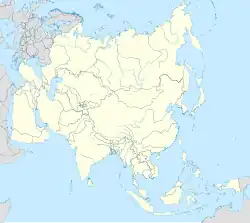 Samarcanda ubicada en Asia