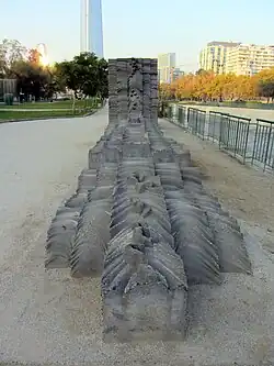 Federico Assler. Oda al río, vista E.