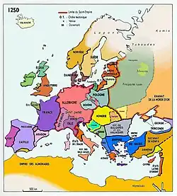 Año 1250: época de la arquitectura gótica