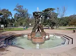 Fuente de los Atletas.
